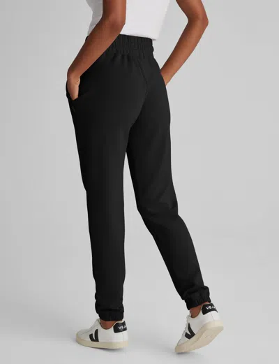 Tommy John Luxe Traveler High Waist Joggers In Black