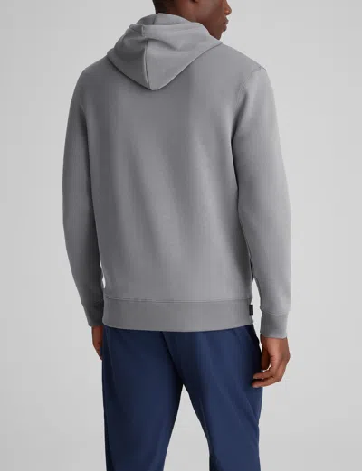 Tommy John Men's Luxe Traveler Knit Hoodie Shirts In Gray