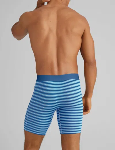 Tommy John Men's Cool Cotton Boxer Brief 8" In Gray