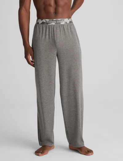 Tommy John Men's Second Skin Sleep Pant In Gray