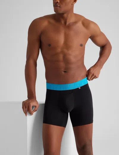 Tommy John Men's 360 Sport Trunk 4" Boxer Brief In Green