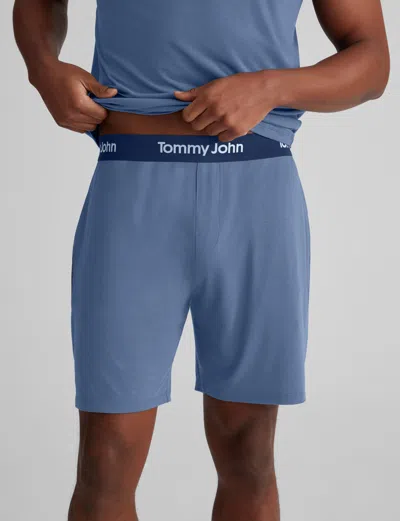 Tommy John Men's Second Skin Sleep Short In Green