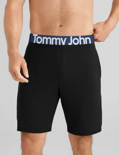 Tommy John Men's Second Skin Sleep Short In Green