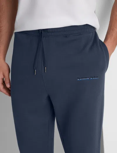 Tommy John Men's Varsity Stripe Jogger Pants In Blue