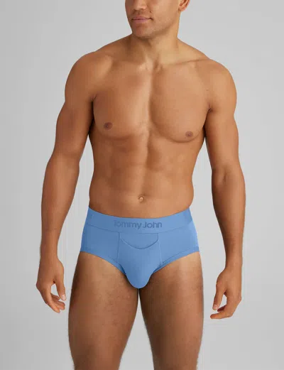 Tommy John Men's Second Skin Brief In Blue