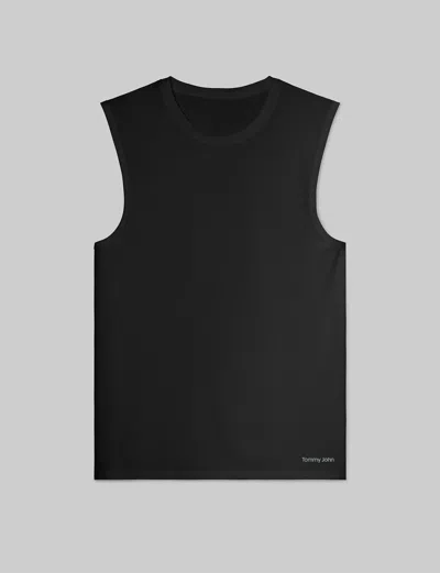 Tommy John Men's Air Muscle Tank In Black