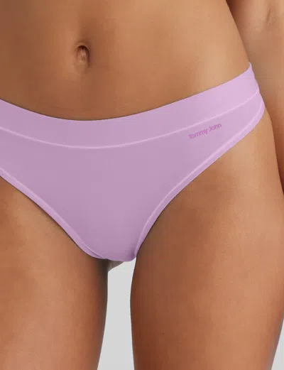 Tommy John Women's Second Skin Thong In Multi