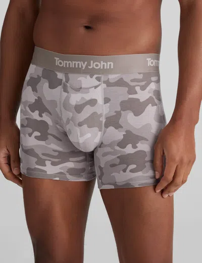 Tommy John Second Skin 4-inch Boxer Briefs In Black