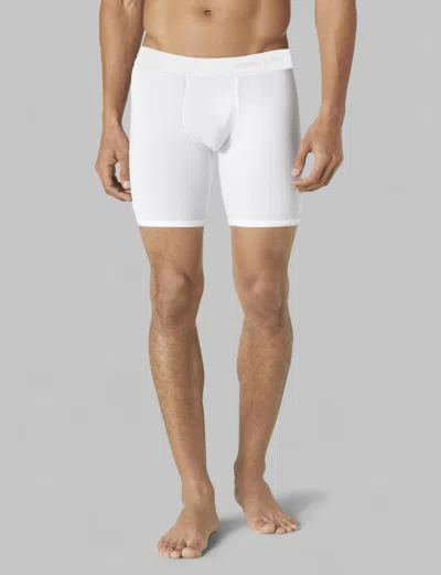Tommy John Second Skin 4-inch Boxer Briefs In White