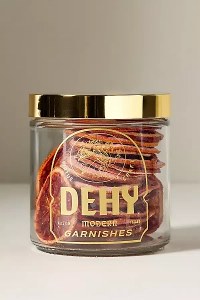 Dehy Drated Blood Orange Garnish Slices In Red