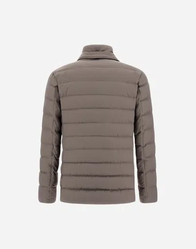 Herno Blazer In Arendelle And Monogram In Brown