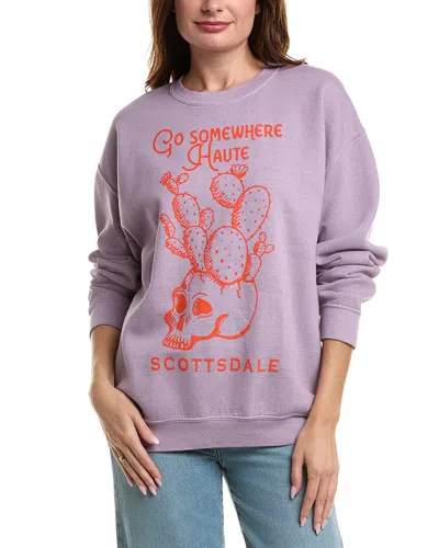 Project Social T Haute Sweatshirt In Purple