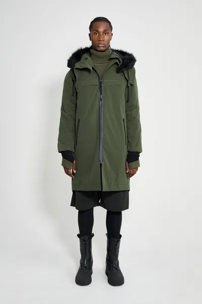 Stutterheim Kalix Parka In Green