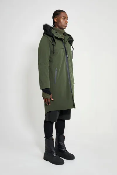Stutterheim Kalix Parka In Green