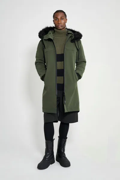 Stutterheim Kalix Parka In Green