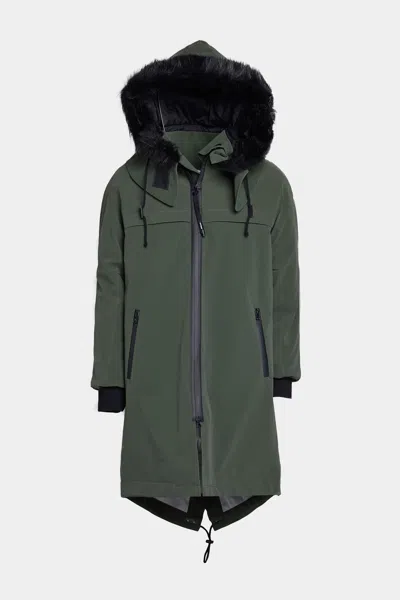 Stutterheim Kalix Parka In Green