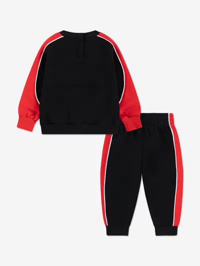 Nike Kids Logo Fleece Tracksuit In Multi