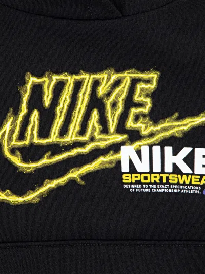 Nike Boys Nsw Fleece Tracksuit In Black