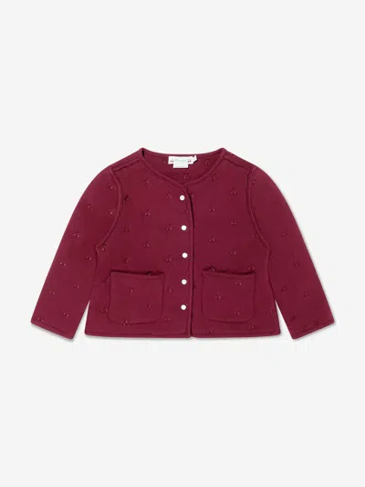 Bonpoint Girls Jeanna Jacket In Red
