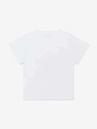 Atelier Choux Girls Carousel T-shirt In White