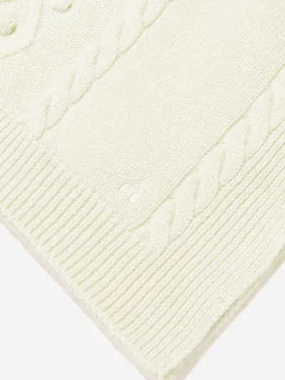 Bonpoint Girls Javoue Wool Poncho In Neutral