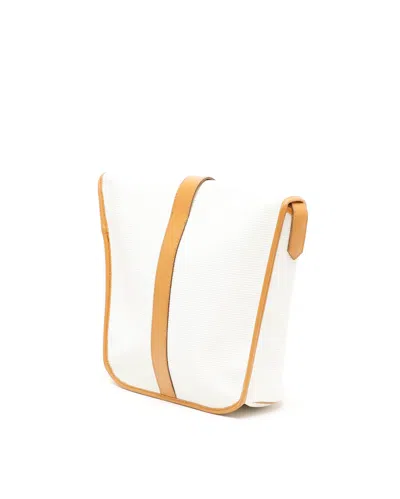 Saint Laurent Ysl Vintage Bag In White