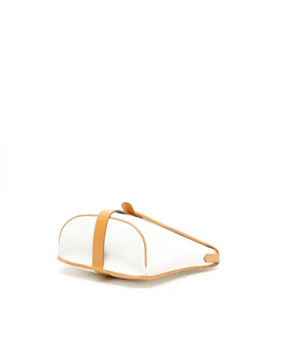 Saint Laurent Ysl Vintage Bag In White