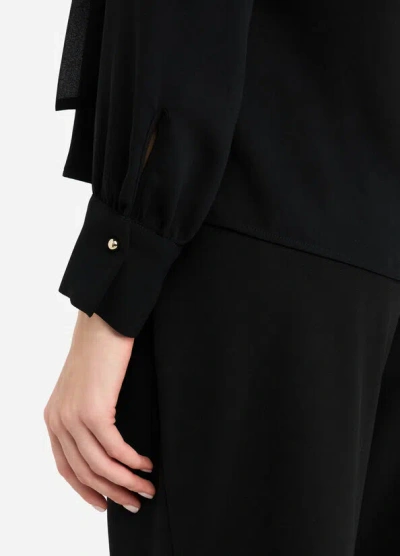 Liu •jo Top Liu Jo Woman Color Black In Black