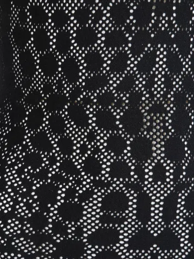 Wolford Python-pattern Long-sleeve Jumpsuit In Black