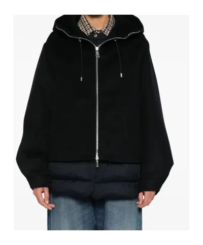 Moorer Hooded Padded Jacket In Black