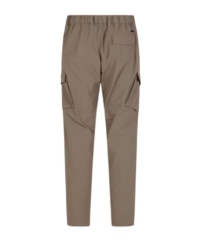 Herno Cargo Trousers In Brown