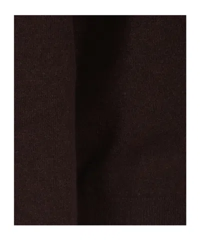 Ballantyne Crew Neck Cashmere Sweater In Brown