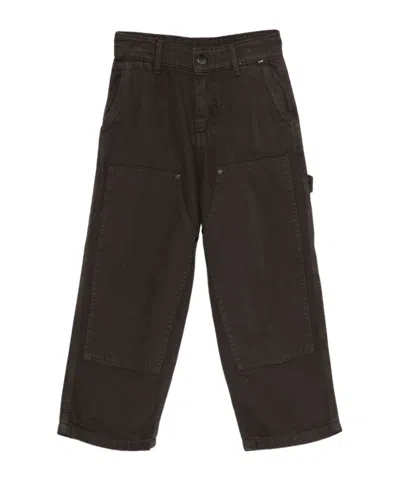 Market Panelled Trousers In Brown