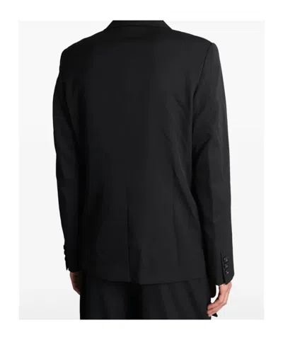Comme Des Garçons Long-sleeved Suit Jacket In Black