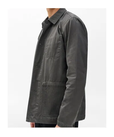 Rag & Bone Evan Twill Worker Jacket In Brown