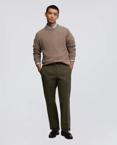 Aspesi Pantalone Slim Banana In Gabardina Di Cotone - Militare In Green