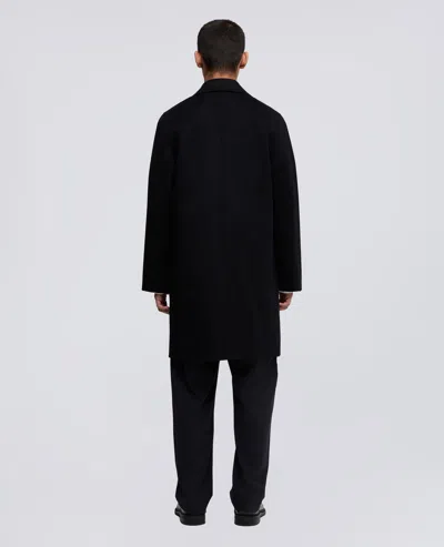 Aspesi Cappotto Franz In Double Di Lana - Navy In Blue