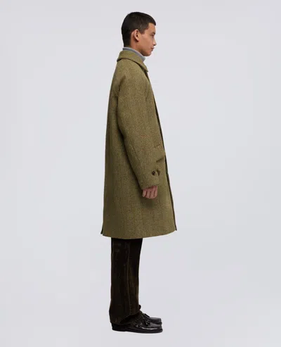 Aspesi Impermeabile Wright - Senape In Gray