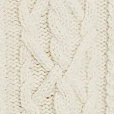 Aspesi Cardigan In Lana A Trecce - Naturale In Neutral