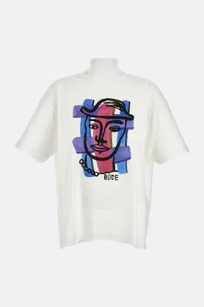 Bode Chapeau Tee T-shirt In White