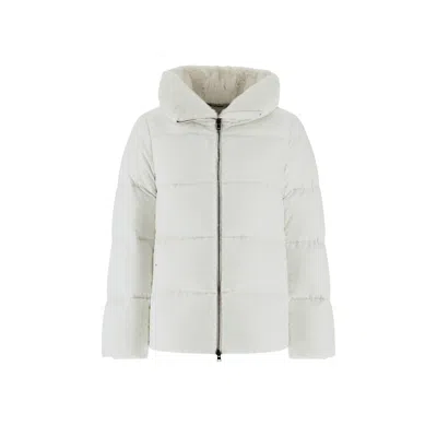 Herno Padded Jacket Women In White