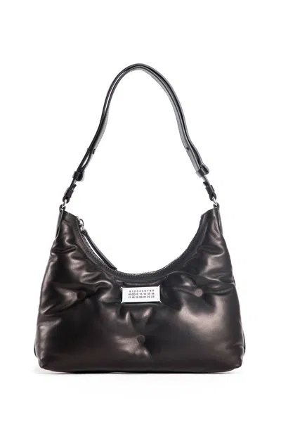 Maison Margiela Glam Slam Hobo Bag In Black