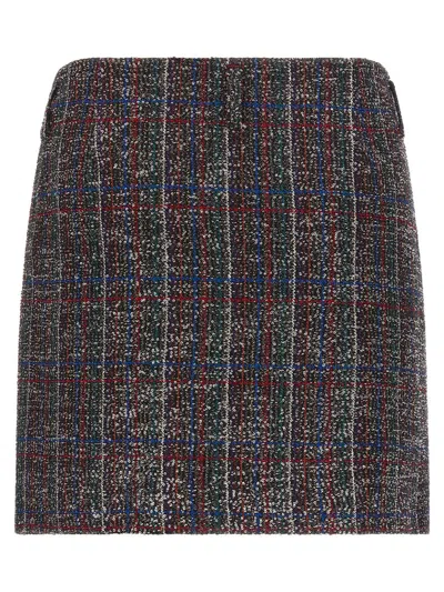 Missoni High Waist Mini Skirt With Sequin Embellishment In Multi