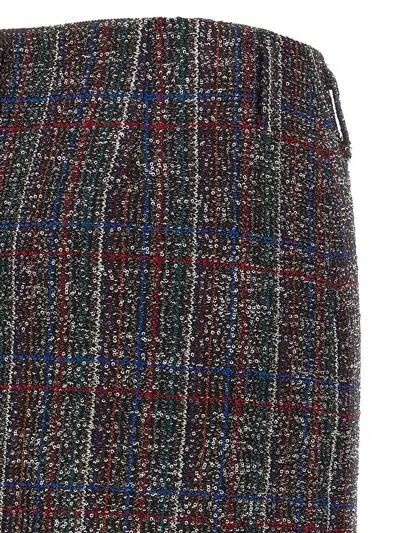 Missoni High Waist Mini Skirt With Sequin Embellishment In Multi