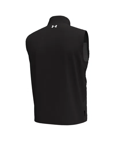 Under Armour Men's Black South Carolina Gamecocks Drive Pro Storm Full-zip Vest In Black