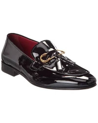Ferragamo Giuseppe Patent Loafer In Black