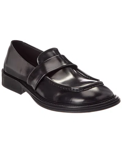 Ferragamo Fidell Leather Loafer In Black