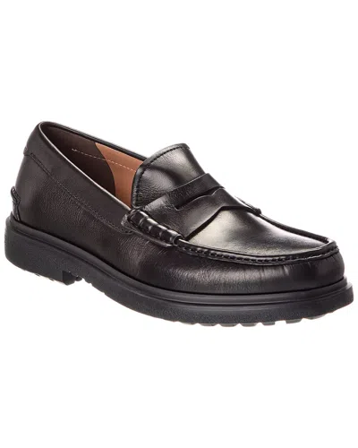 Ferragamo Pittsburgh Leather Loafer In Black