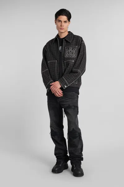 Amiri Vintage Distressed Jeans Belt Loops In Black