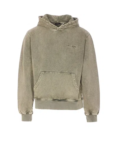 Daily Paper Dias Washed Hoodie In Green